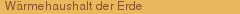 Wärmehaushalt der Erde